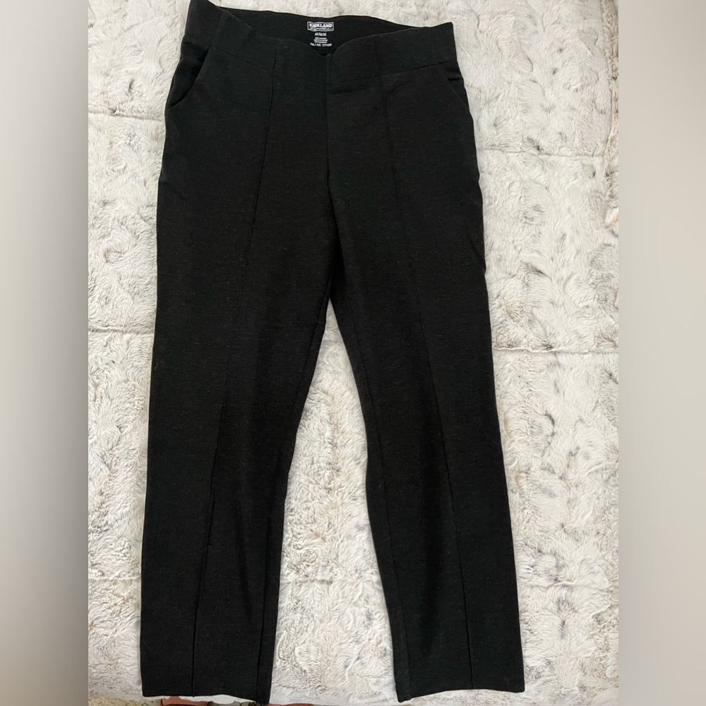 Womans medium charcoal grey dress slacks